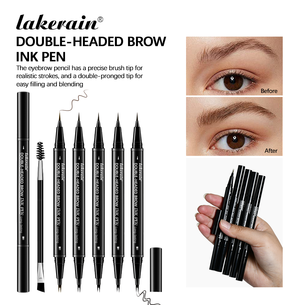 Eyebrow Pomade Pencil - 2 شوكة قلم الحواجب برأسين الحاجب