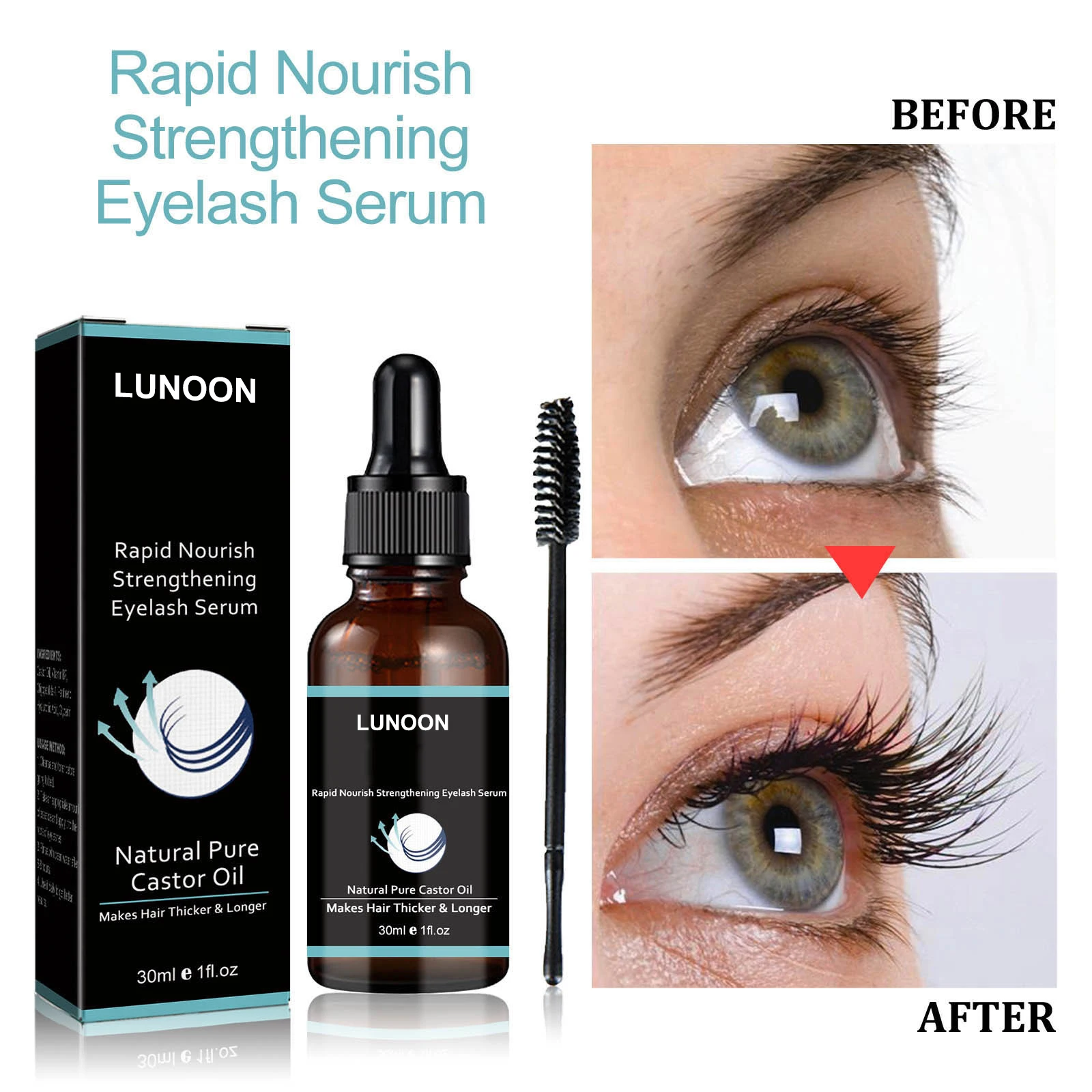 Lash Serum Growth - سيروم تغذية الرموش – بيوتين، زيت