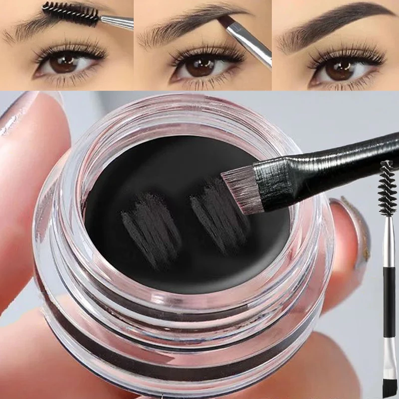 Eyebrow Pomade Pencil - ماتي براون الأسود البرية الحاجب كريم