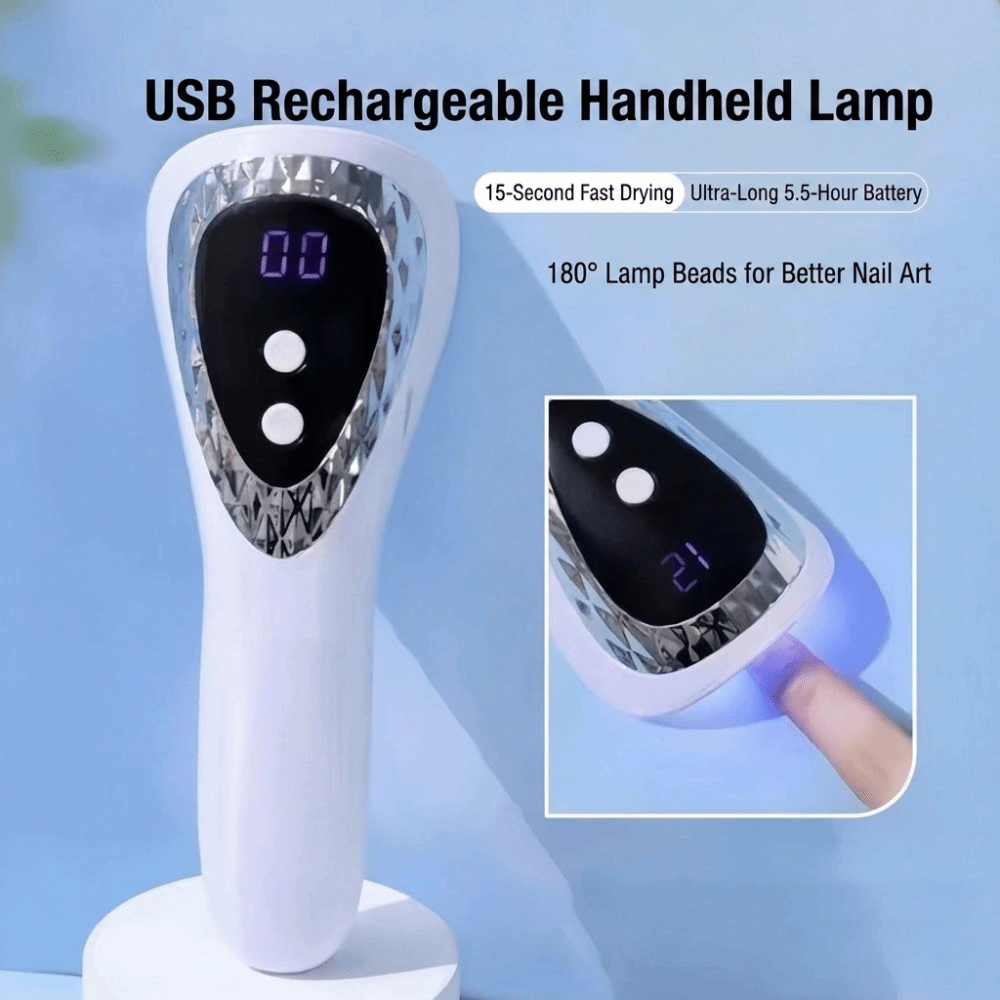 Uv Nail Lamp - مصباح أظافر محمول بالأشعة فوق البنفسجية