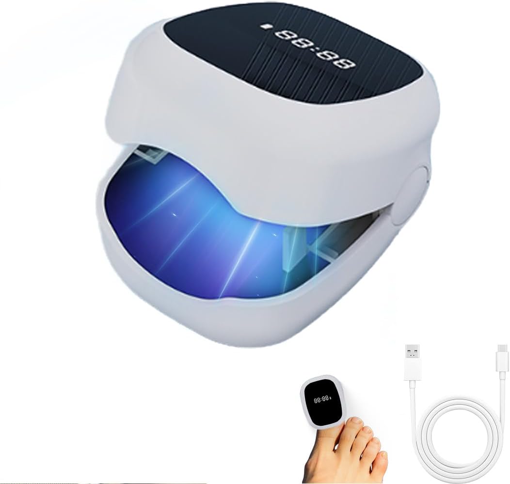 Uv Nail Lamp - مصباح علاج فطريات الأظافر بالليزر، جهاز
