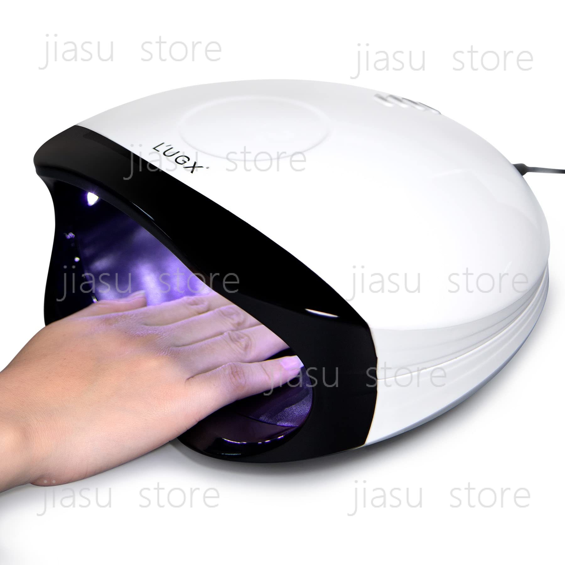 Uv Nail Lamp - مجفف أظافر محمول احترافي LUGX بقوة