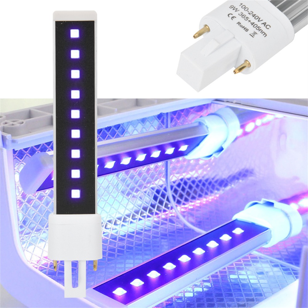 Uv Nail Lamp - مجفف أظافر بمصدر ضوء مزدوج 365+405