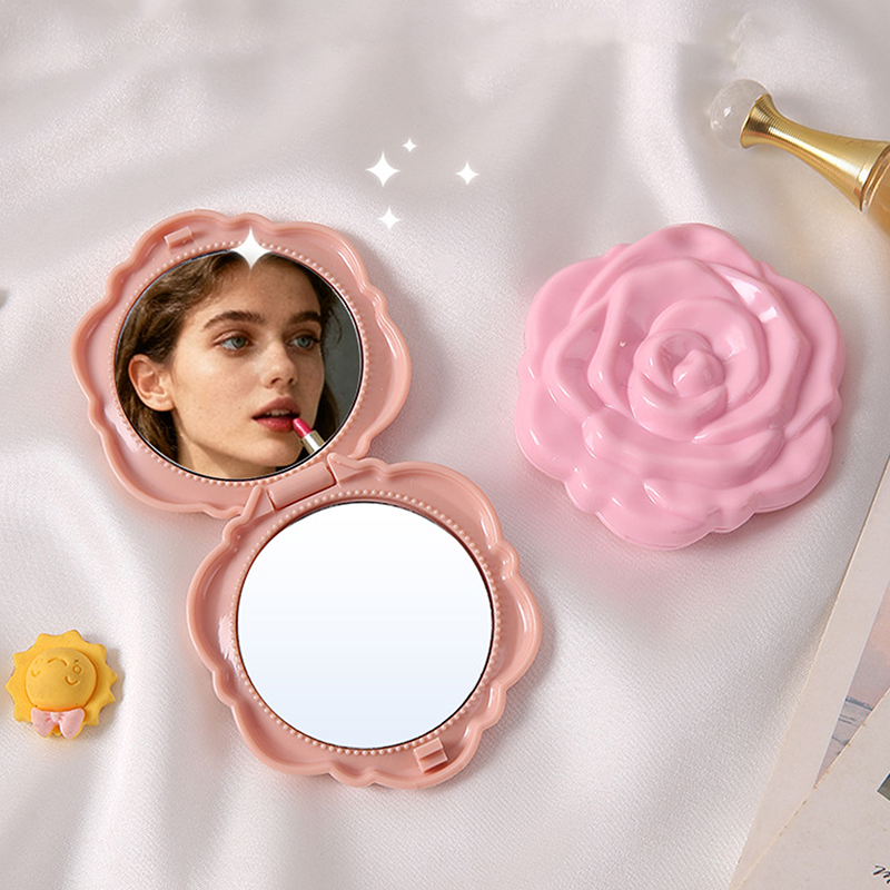 (BF06) مرآة مكياج محمولة صغيرة - مراجعة Beauty Rose Makeup وسعره