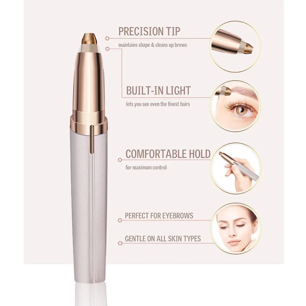 ماكينة تشذيب الحواجب الكهربائي - مراجعة Eyebrow Pomade Pencil وسعره