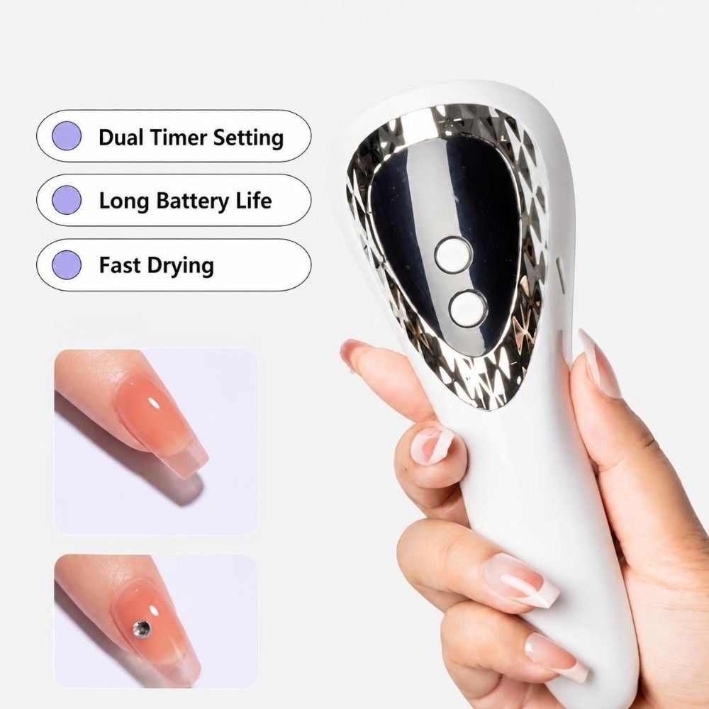 مصباح أظافر محمول بالأشعة فوق  - مراجعة Uv Nail Lamp وسعره