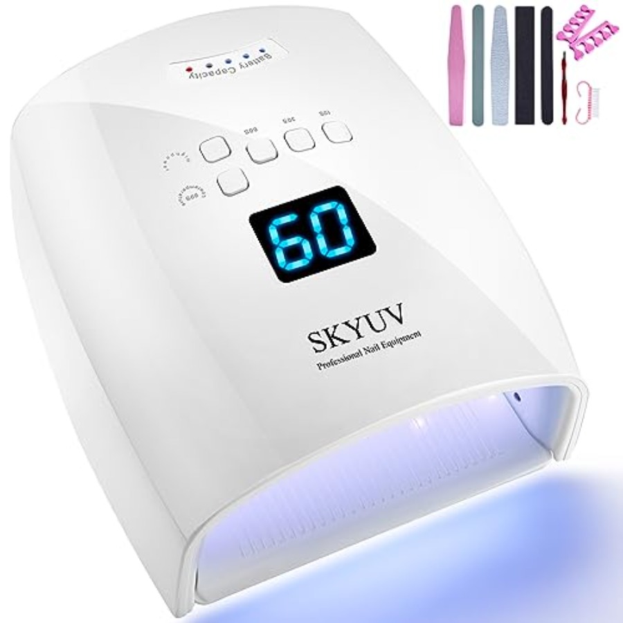 مصباح أظافر LED قابل لإعادة ال - مراجعة Uv Nail Lamp وسعره
