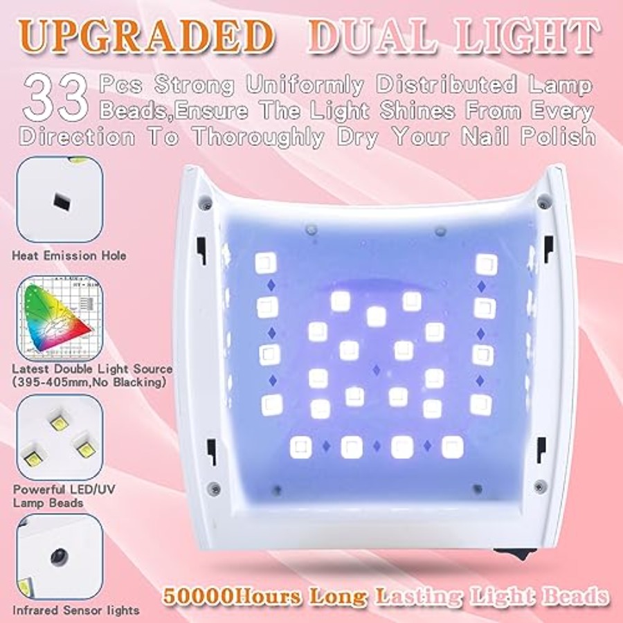 مصباح أظافر LED قابل لإعادة ال - مراجعة Uv Nail Lamp وسعره