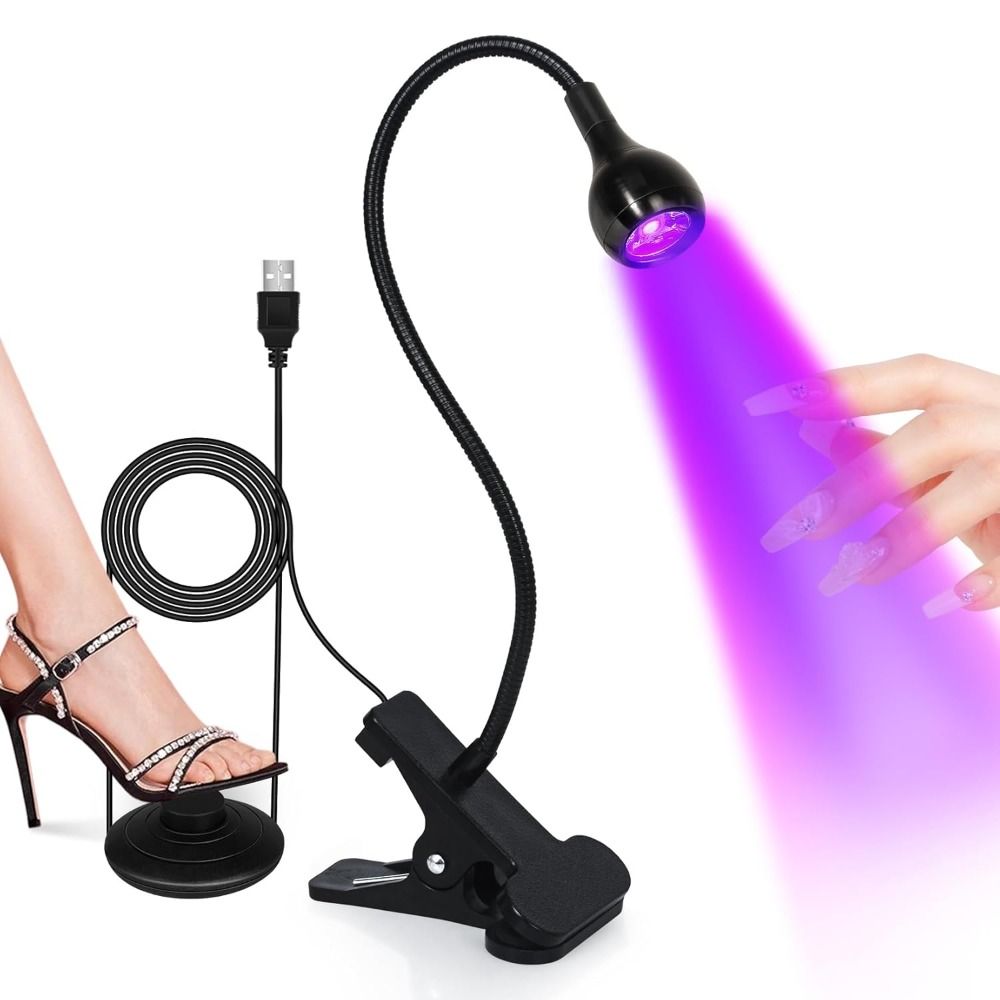 مصباح أظافر محمول بقوة 5 واط/3 - مراجعة Uv Nail Lamp وسعره