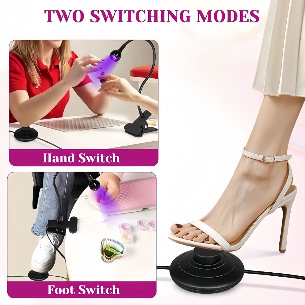مصباح أظافر محمول بقوة 5 واط/3 - مراجعة Uv Nail Lamp وسعره