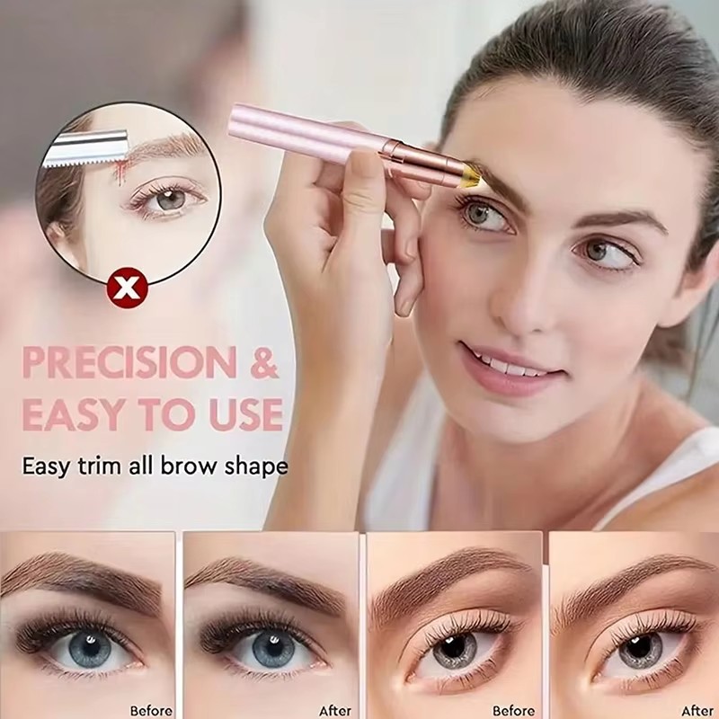 أداة تشذيب الحواجب الكهربائية  - مراجعة Eyebrow Pomade Pencil وسعره