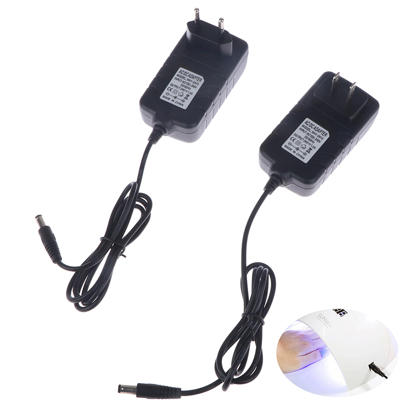【محول طاقة 24 فولت 1.5 أمبير،  - مراجعة Uv Nail Lamp وسعره