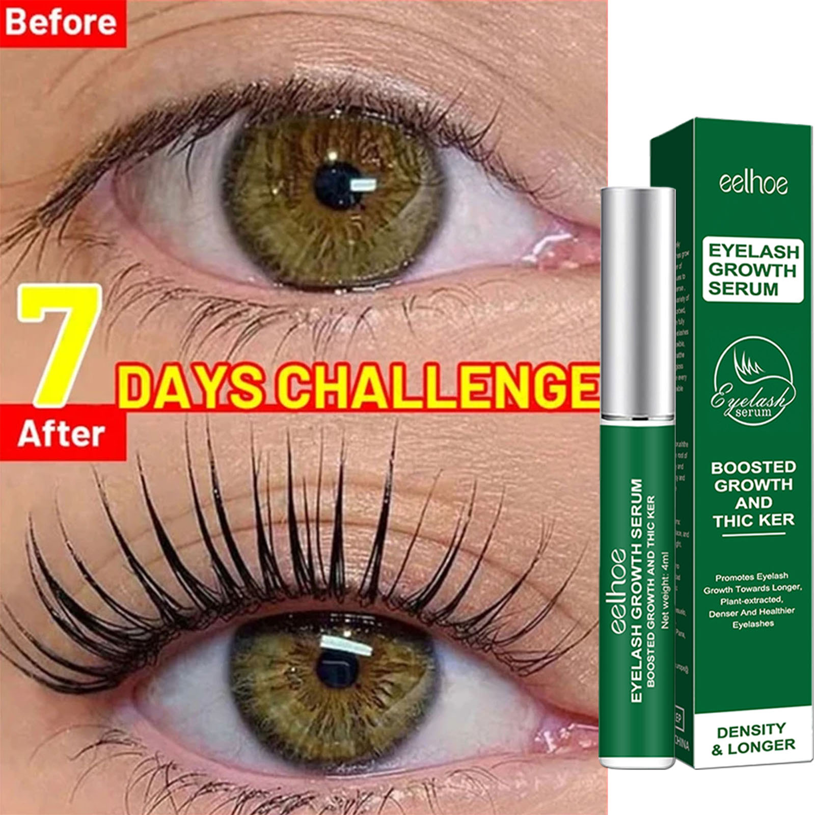 سيروم نمو الرموش السريع 7 أيام - مراجعة Lash Serum Growth وسعره