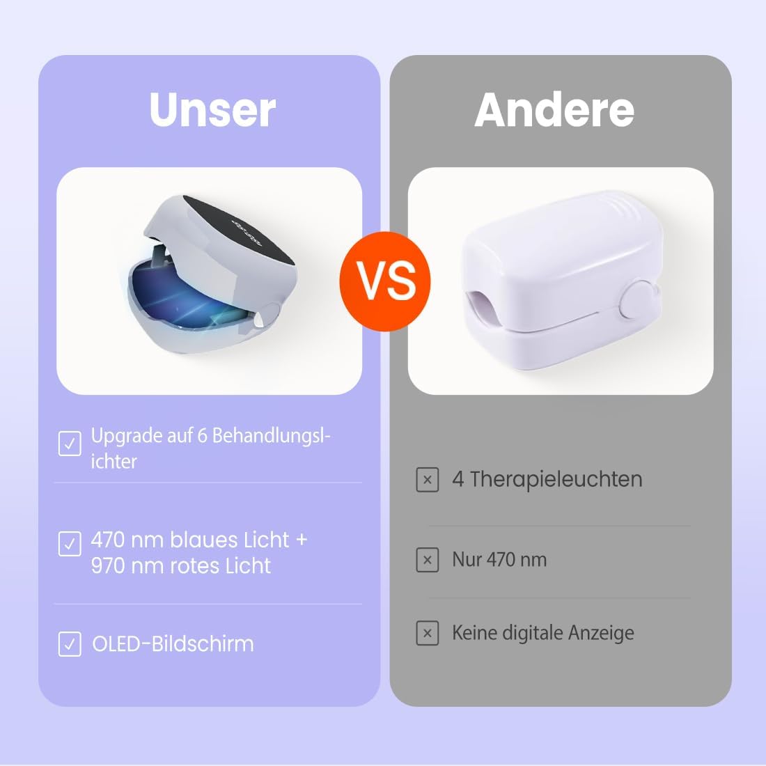 مصباح علاج فطريات الأظافر بالل - مراجعة Uv Nail Lamp وسعره
