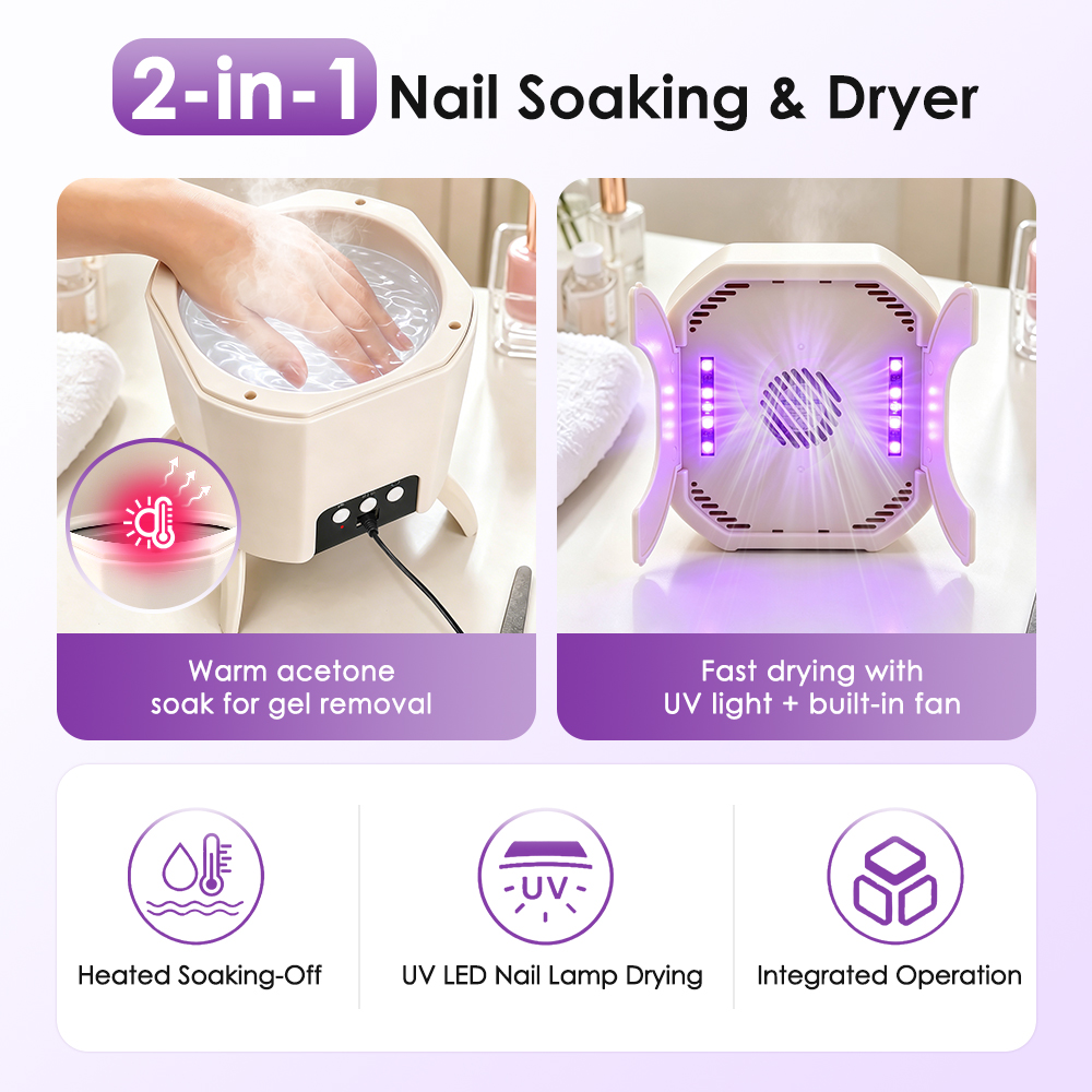 جهاز إزالة طلاء الأظافر الكهرب - مراجعة Uv Nail Lamp وسعره