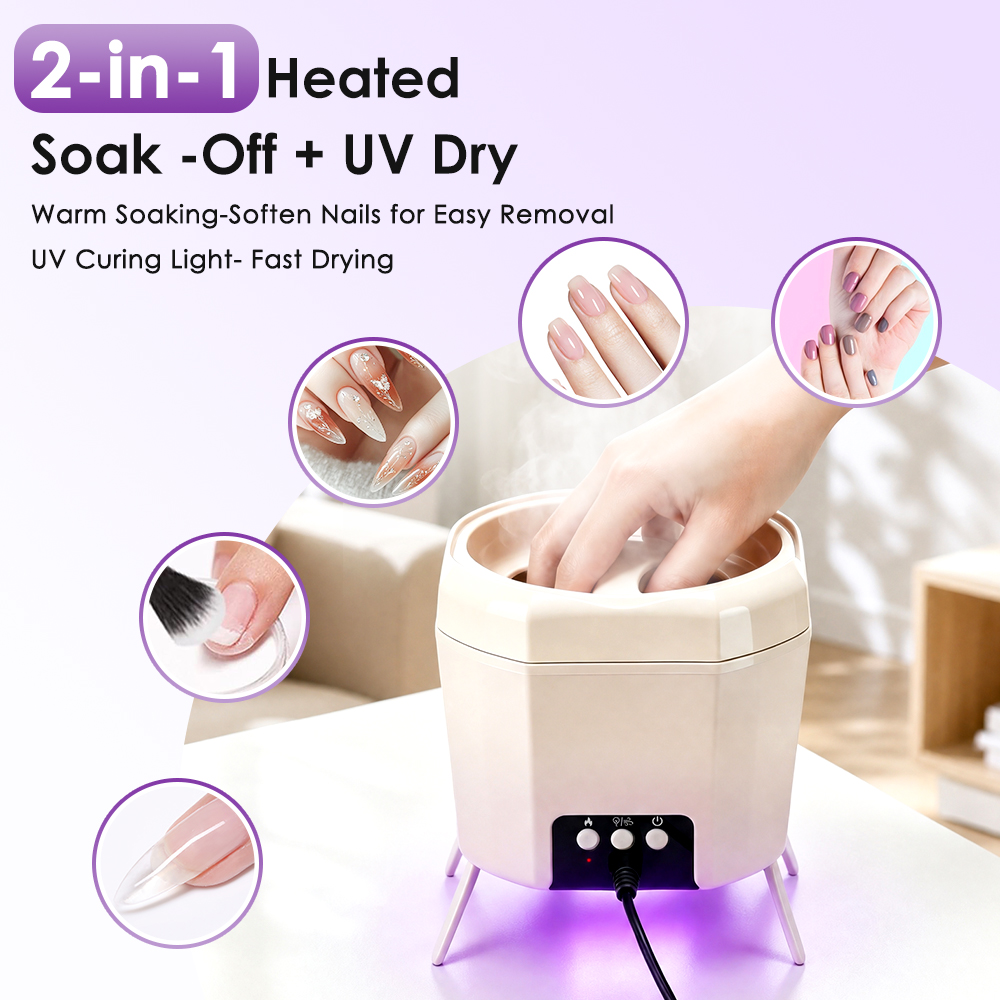جهاز إزالة طلاء الأظافر الكهرب - مراجعة Uv Nail Lamp وسعره