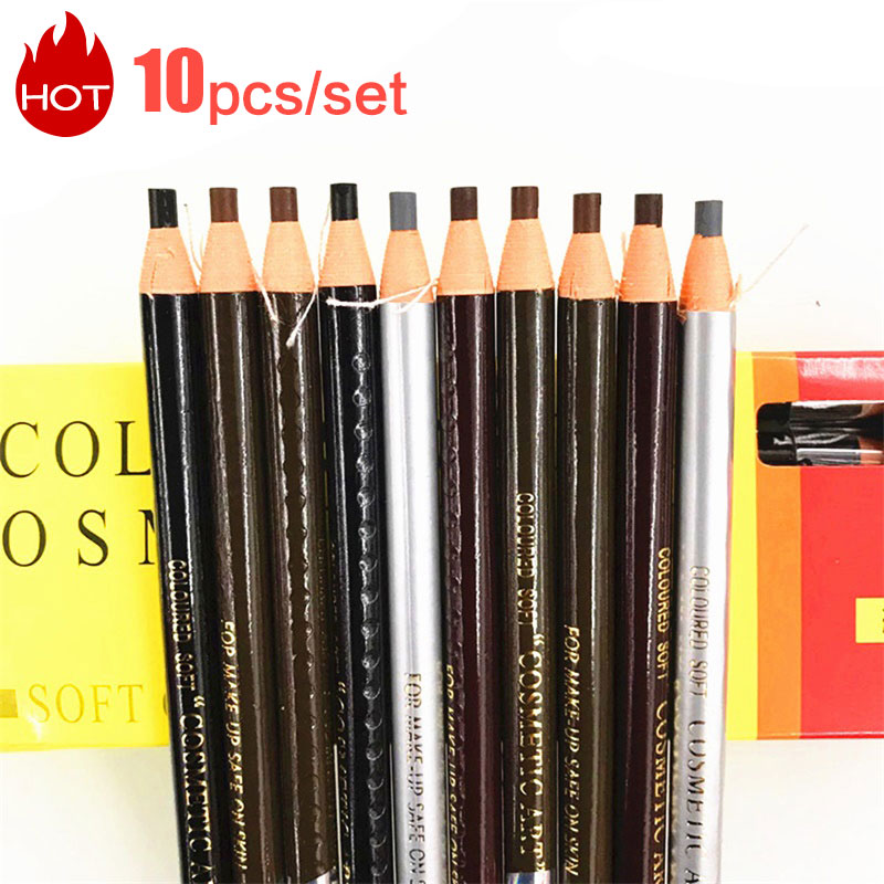10 قطع من أقلام الحواجب للنساء - مراجعة Eyebrow Pomade Pencil وسعره